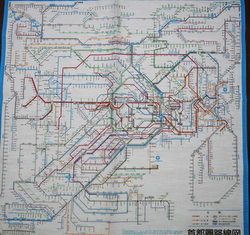 Subway Map of Tokyo